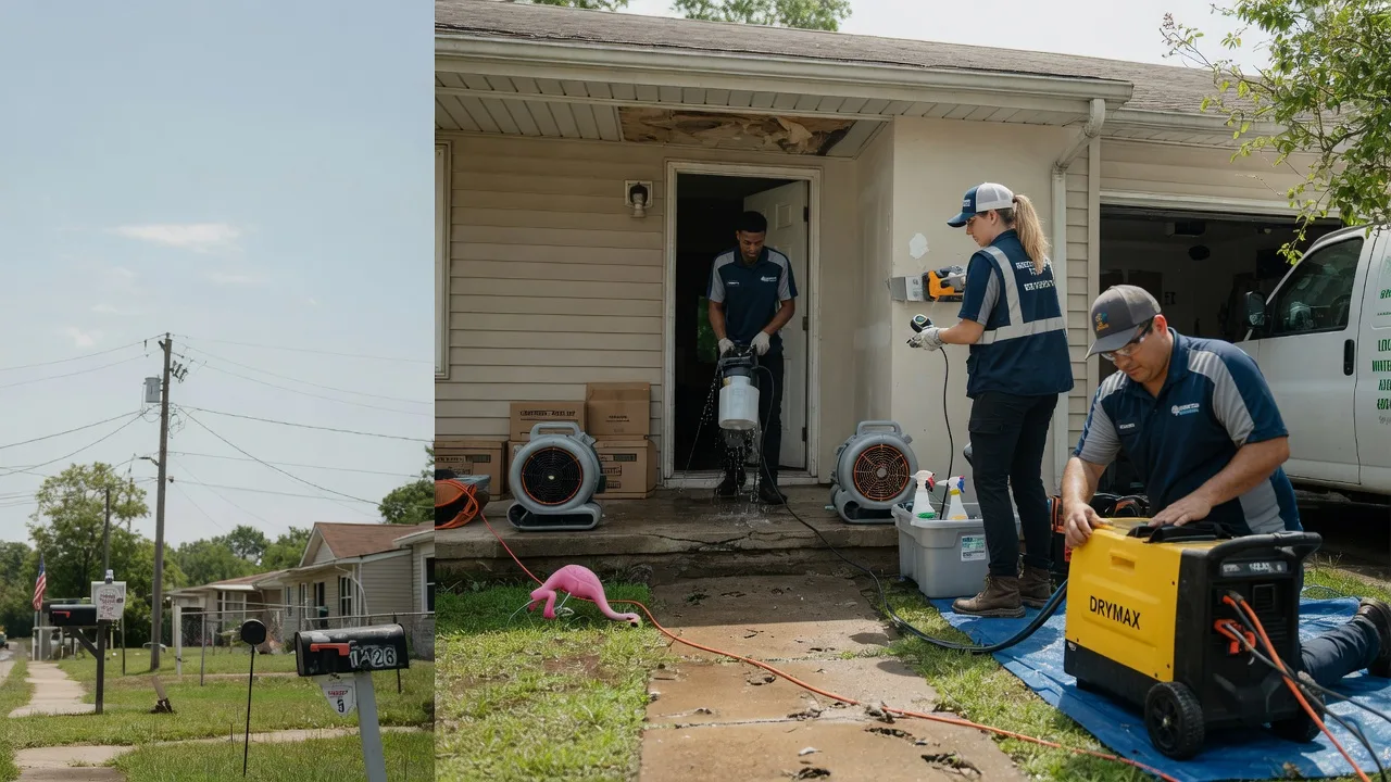 Storm Damage Water Removal in Lucedale, MS near me